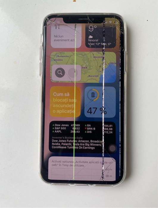 Ecran cu rama de salvat date