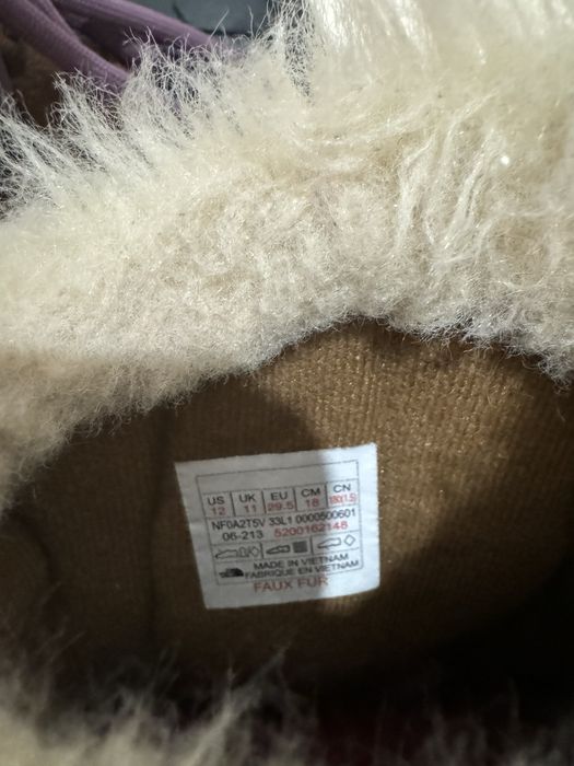 North Face детские зимние сапоги