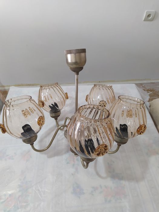 Люстра 5 рожковая СССР