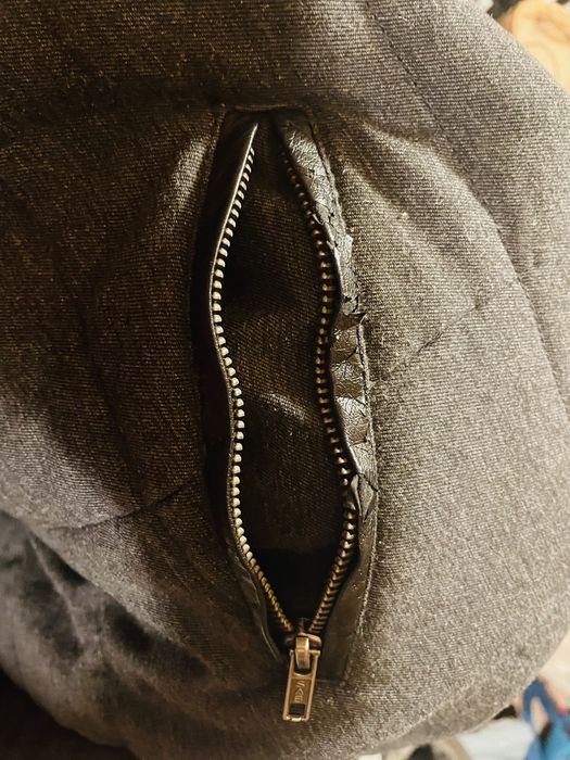 Geaca palton iarna H&M gri dama S/34