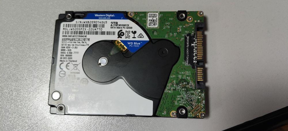 Жёсткий диск 2Tb