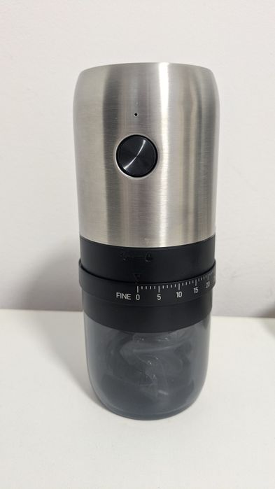 Râșniță de Cafea Electrică Portabilă - Mecanism Metalic