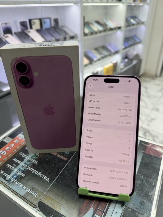 Iphone 16 Plus 128Gb Pink