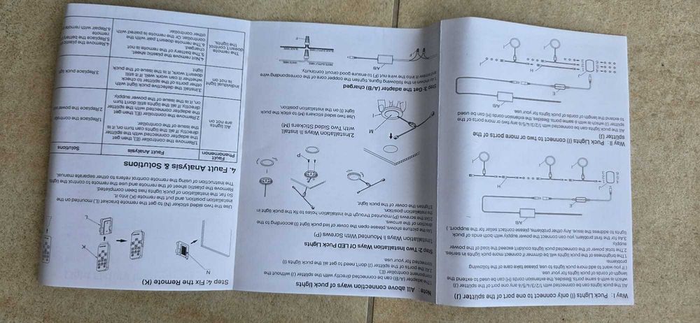 Lumini dulap bucatarie, dressing