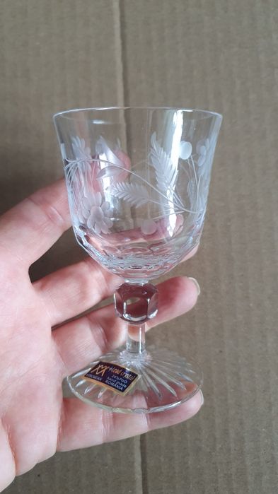 Set de 12 pahare de cristal