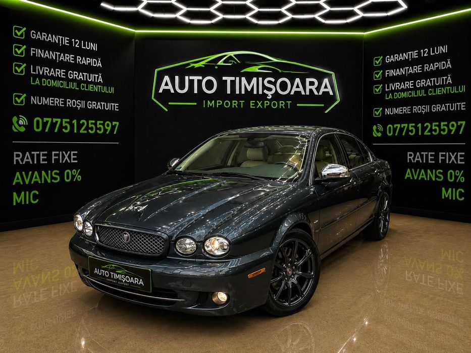 Jaguar X-Type 2.2 Diesel – 145 CP – 2009 – Rate • Livrare • Garanție