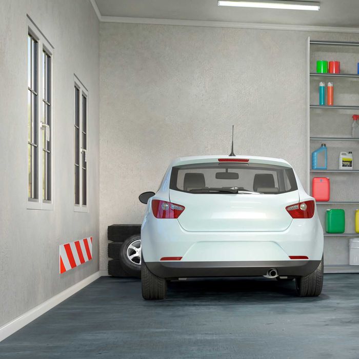 Set 2 panouri de protectie auto garaj parcare autoadezive 20x50 cm