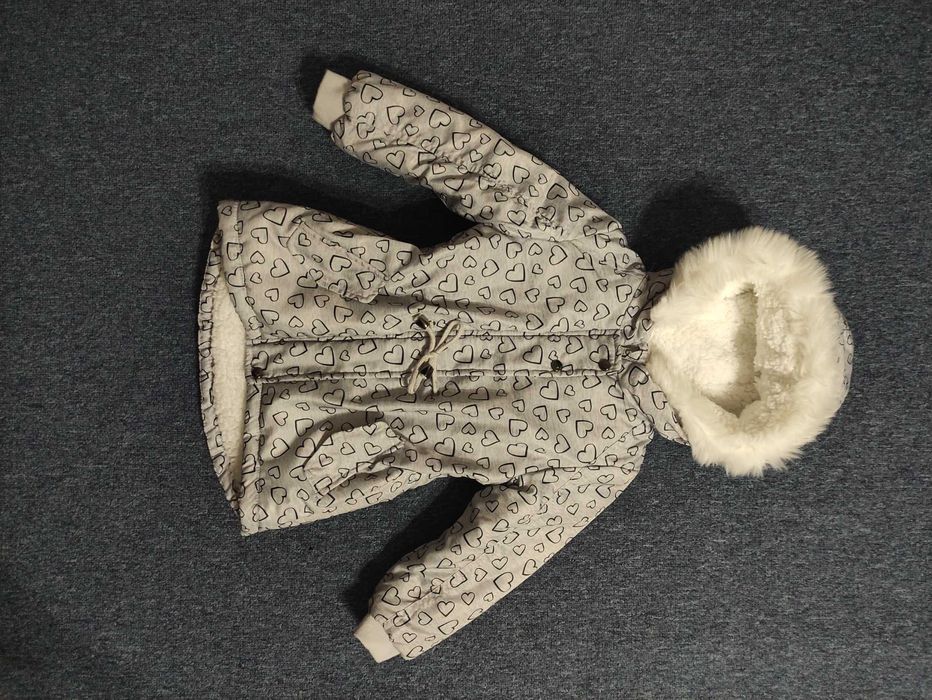 Детско зимно яке, размер 92см, топло зимно яке