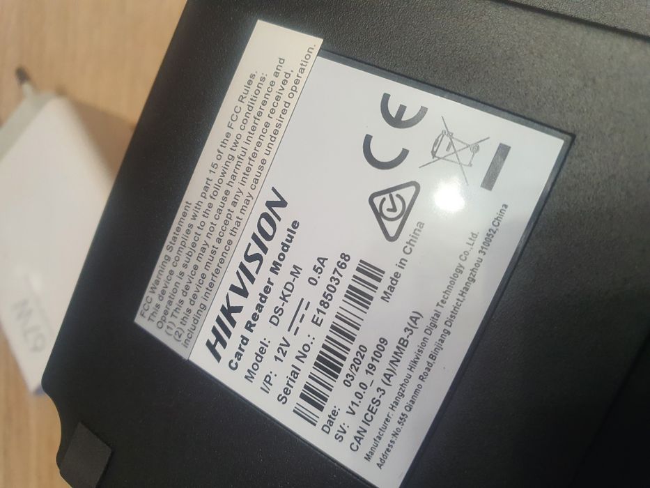 Продается многоквартирный домофон hikvision.