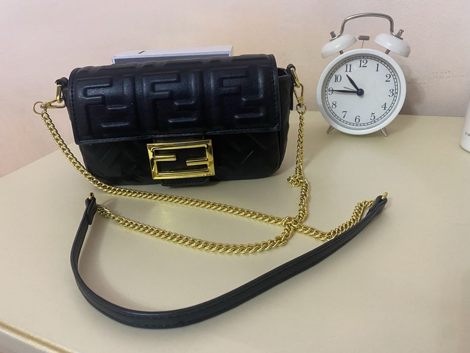 Сумка кожа Fendi