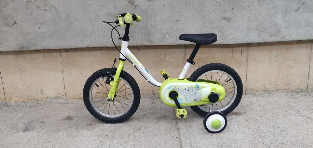 Bicicleta de copii cu roti de 14 inch
