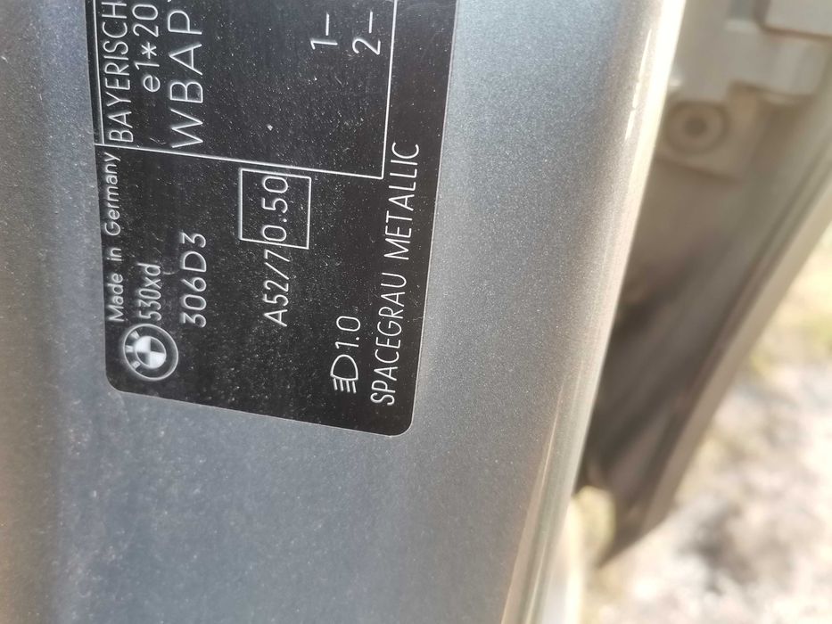 Bmw e61 530xd на части