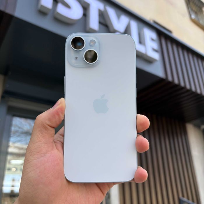 iPhone 15 blue 128 GB 99% Muddatli to'lov