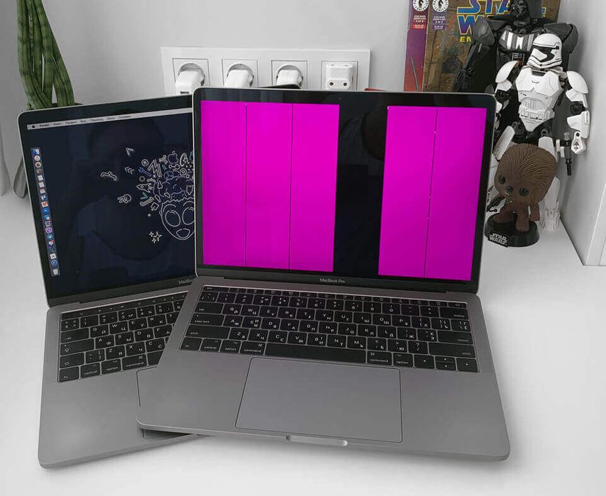 Замена экранов на MacBook