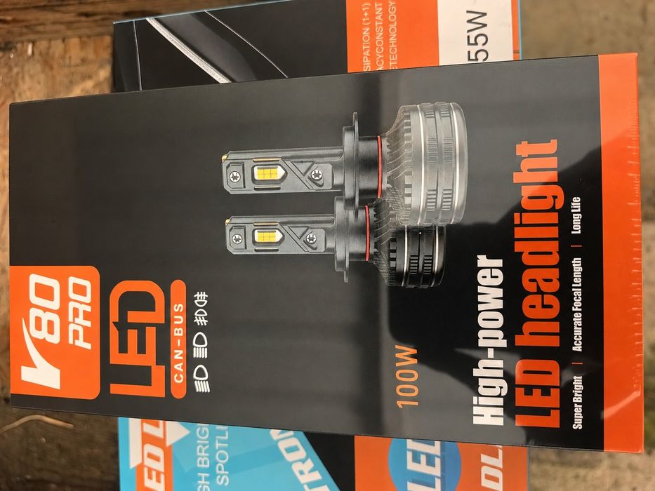 Продавам LED крушки 100W – 80 PRO CANBUS