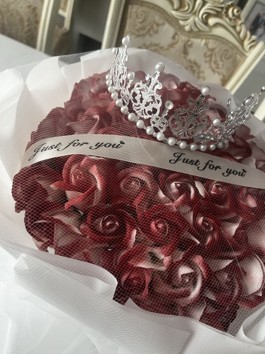 мыльные розы букет