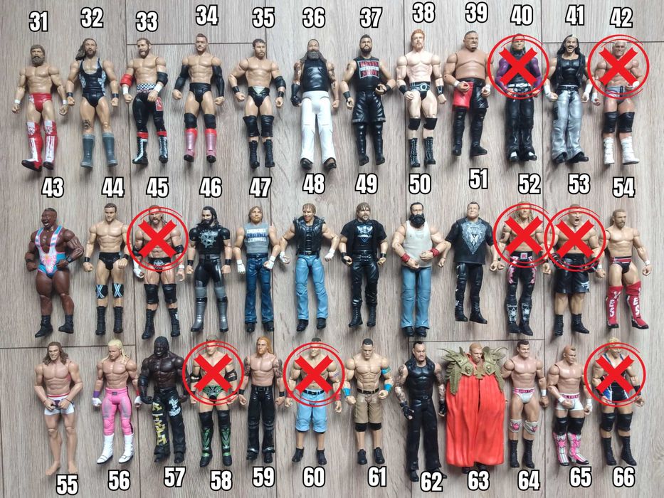 Екшън Фигурки WWE Кеч Pro-Wrestling Action Figures Reigns HHH Cena 2/3