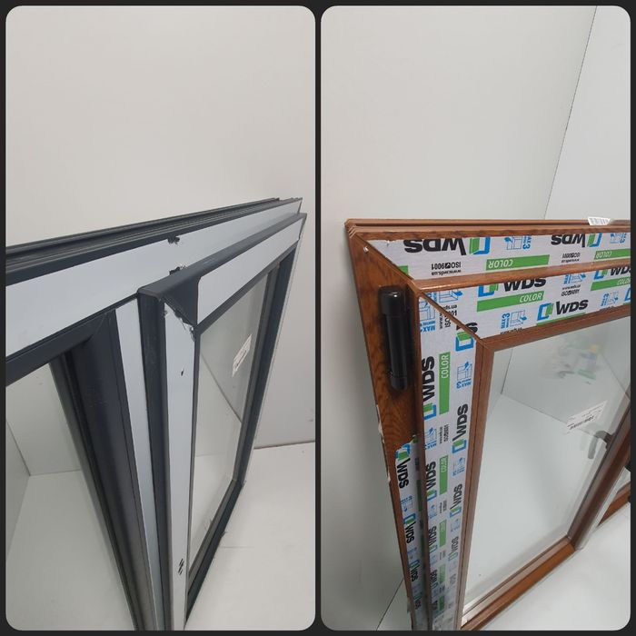 Ferestre geam termopan nuc/ antracit gri disponibil stoc - LEONDAR