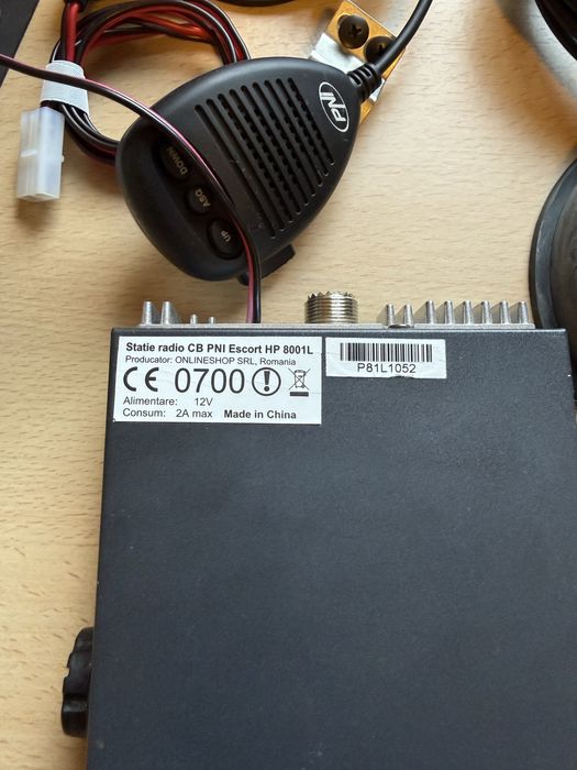 Statie radio auto PNI Escort HP 8001L