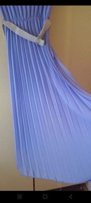Rochie lunga lila eleganta