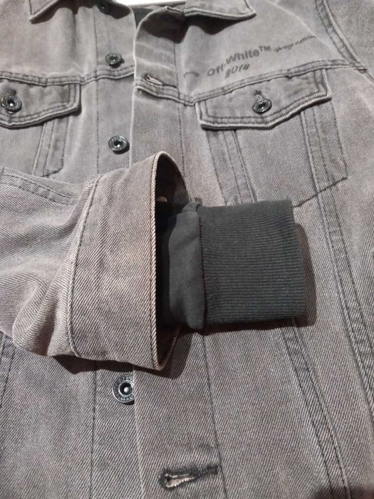 яке OFF WHITE Caban Denim Jacket