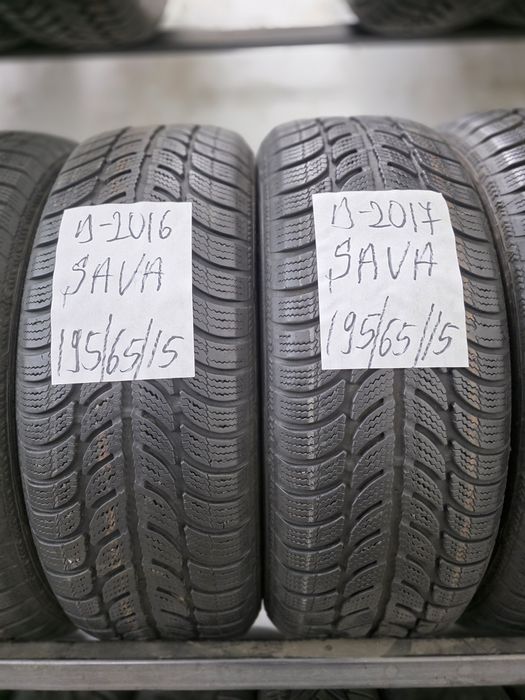 2x 195/65/15 M+S SAVA Stare excelenta