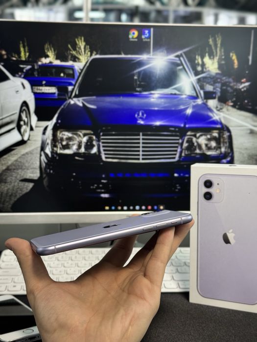 iPhone 11 ,Purple, 64GB