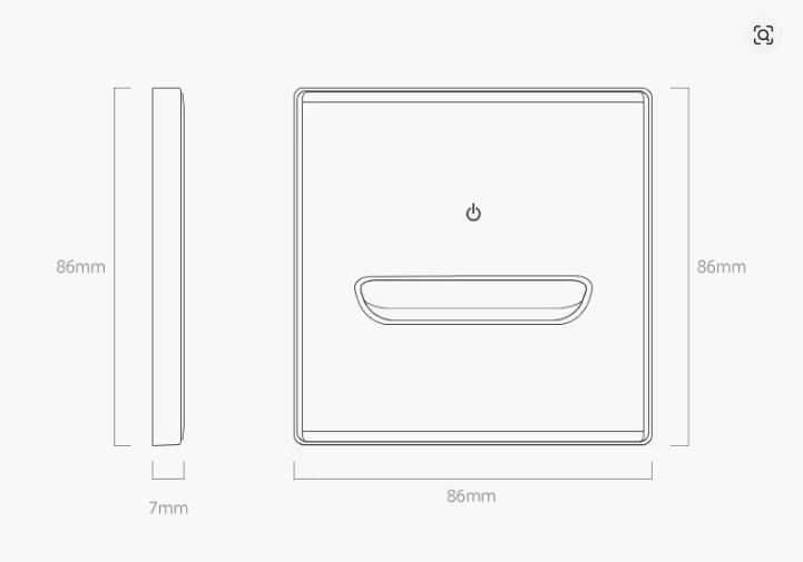 Întrerupătoare tactile – design modern