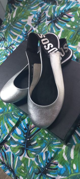 Балетки 38р натуральная кожа