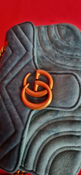 Geanta Gucci Marmont velvet