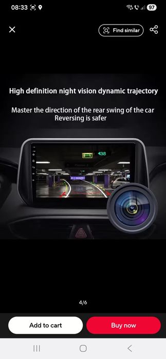 Camera  marșarier Audi A3