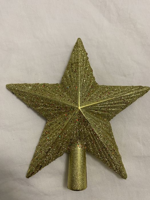 Stea decorativă 3D pentru brad