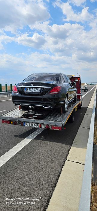 Tractari auto non stop platforma auto, autoplatforma