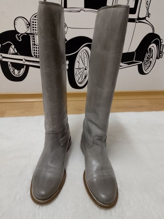 Дамски ботуши от естествена кожа номер 38