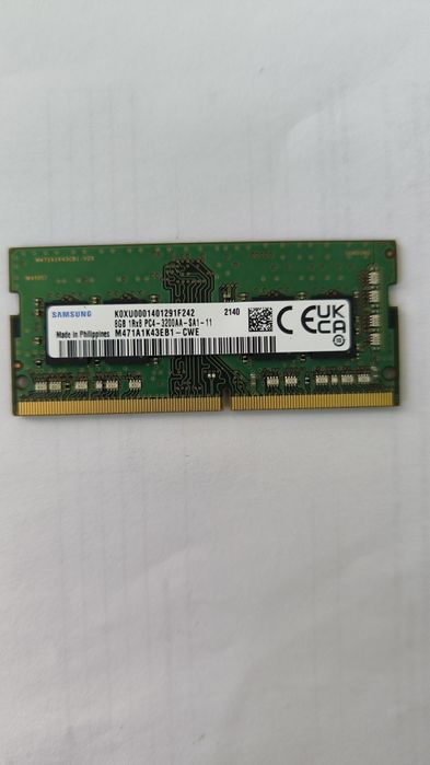 Оперативная память ОЗУ  Samsung M471A1K43EB1-CWE SODIMM DDR4 8 ГБ 3200