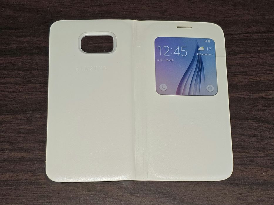 Husa flip smart activa originala Samsung S View Cover Galaxy S6 G920