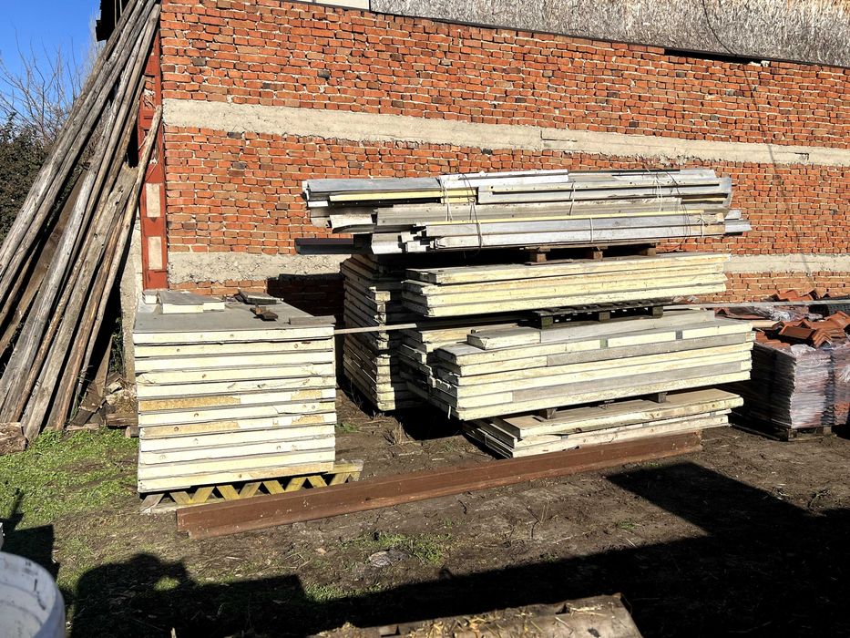 Бунгало (разглобено), панели и алуминиева конструкция