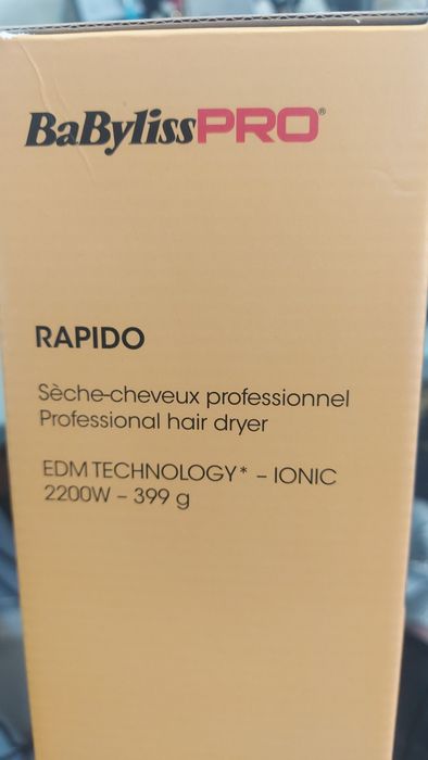 Професионален сешоар BaByliss Pro Rapido 2200W