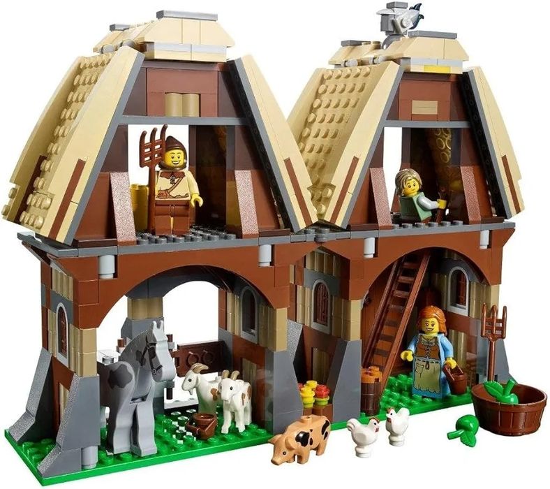 LEGO 7189 Mill Village Raid Lego Kingdoms Lego Castle