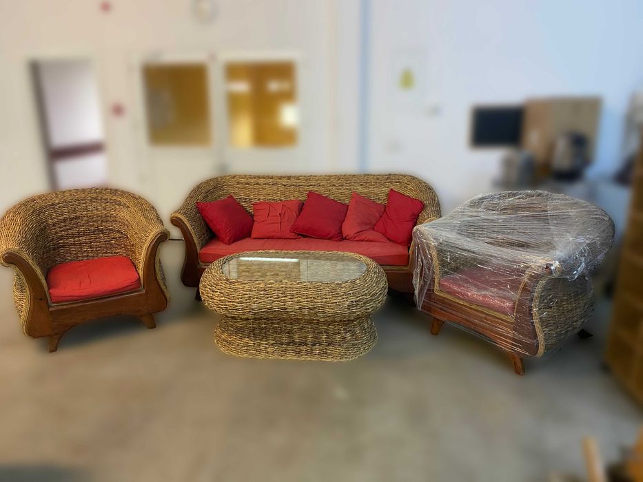 Set mobilier rattan Thailanda