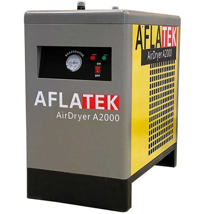 Vând Compresor aer pe șurub 7,5 kW + Rezervor 300 L + Uscător aer – NOU, doar 5 ore funcționare