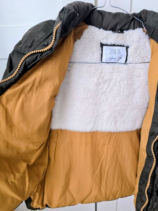 Зимно яке Zara ,размер 3-4 години,104см.