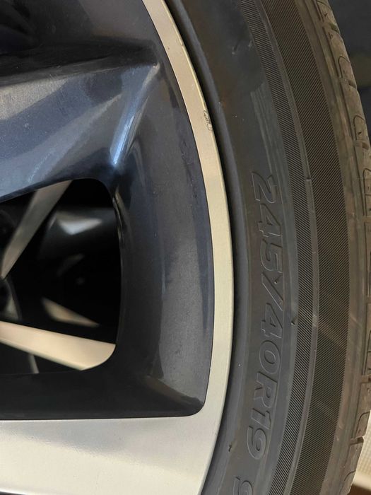 Оригинални 19" OEM джанти Hyundai Sonata 5x114.3 с гуми (DOT 2023) и TPMS