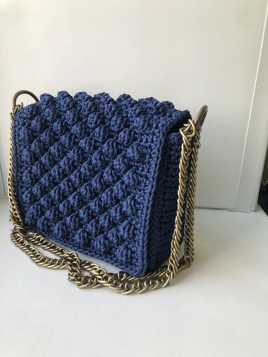 Сумки вязаные, ручная работа.