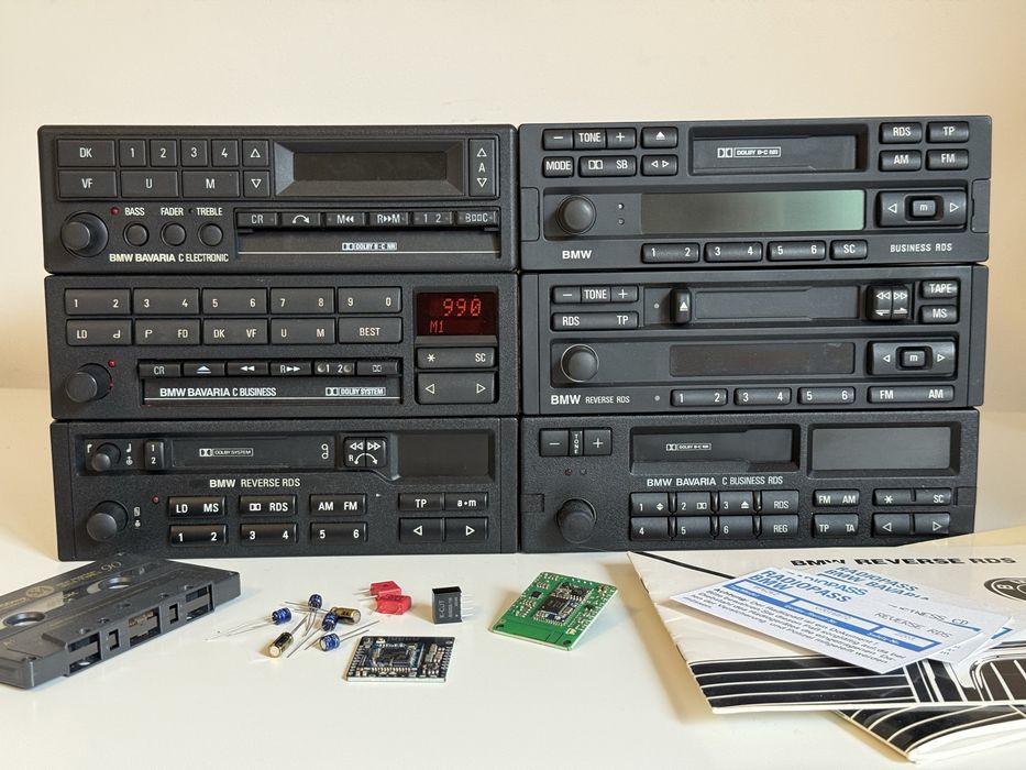 AUX/Bluetooth pentru casetofoane BMW | E30 E36 E34 E32 E31