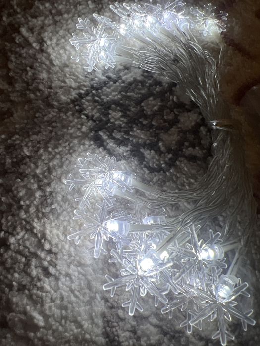 Гирлянда на батарейках (без батареек)