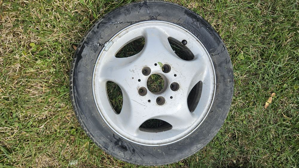 Jante aliaj originale 15" Mercedes Clasa A (W168) / Vaneo - 5x112