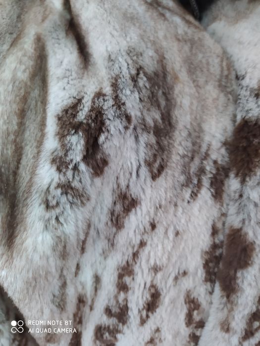 Шуба норковая ,воротник соболь