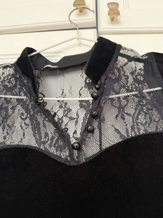 Дизайнерское платье бархатное