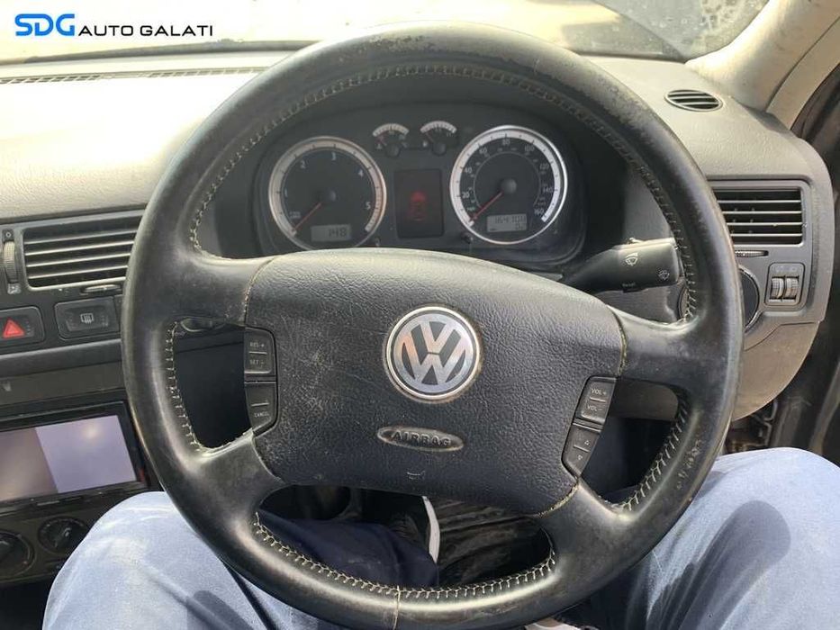 Volan Piele cu Comenzi in 4 Spite cu Uzura FARA Airbag VW Sharan 2001 - 2010